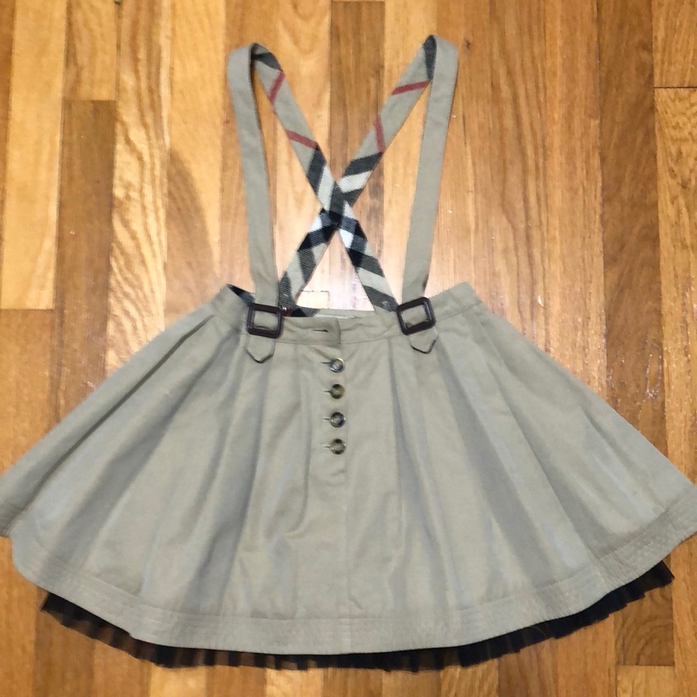 Burberry Pinafore Khaki Girls 8Y/128cm